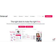 HireVue  – AI-Powered Recruitment & Talent Assessment Platform